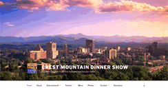 Desktop Screenshot of crestmountaindinnershow.com
